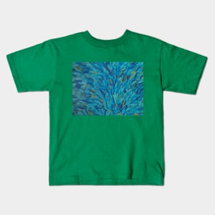 My interpretation of Eucalyptus leaves Kids T-Shirt